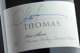 Thomas Wines 2021 Shiraz release